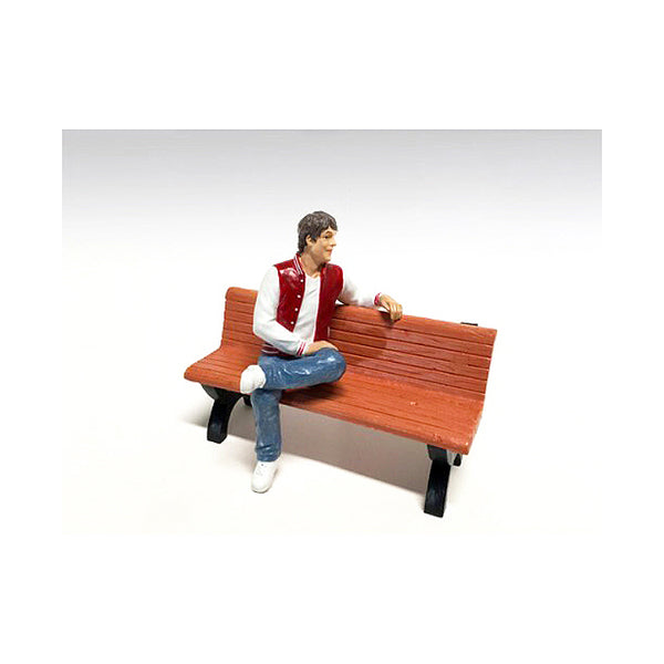 Adam Sitting Figurine for 1/18 Scale Models by American Diorama