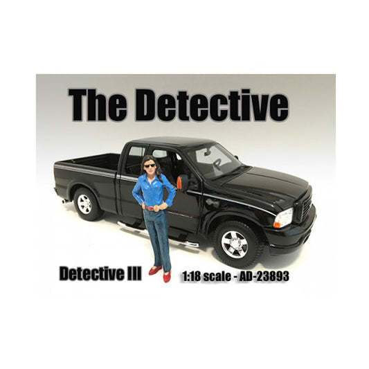 "The Detective #3" Figure For 1:18 Scale Models by American Diorama