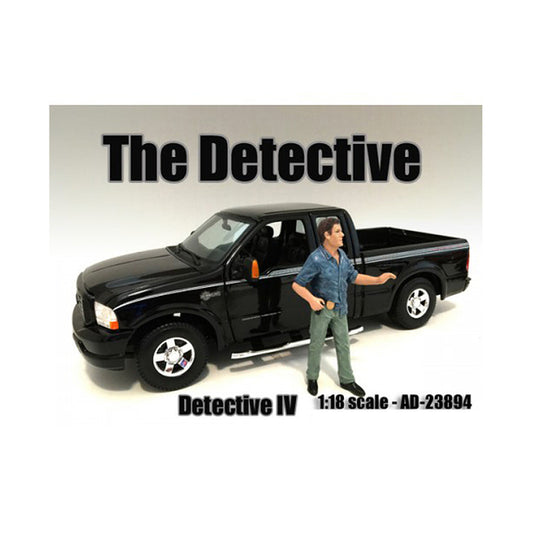 "The Detective #4" Figure For 1:18 Scale Models by American Diorama