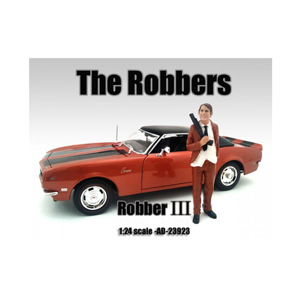 "The Robbers" Robber III Figure For 1:24 Scale Models by American Diorama