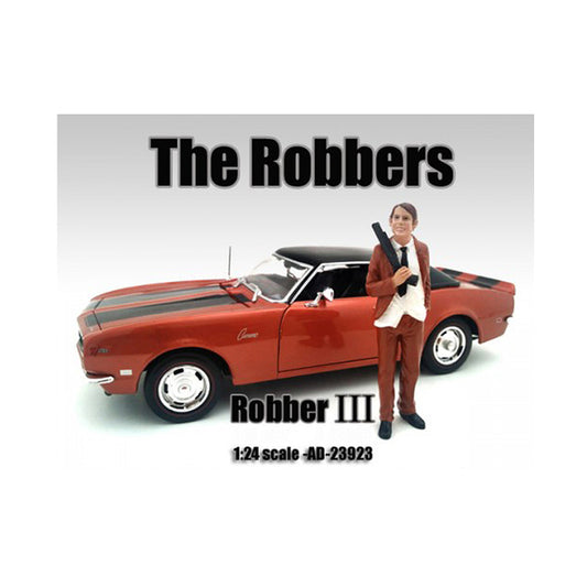 "The Robbers" Robber III Figure For 1:24 Scale Models by American Diorama