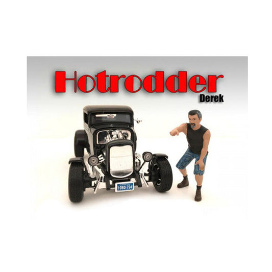 "Hotrodders" Derek Figure For 1:24 Scale Models by American Diorama