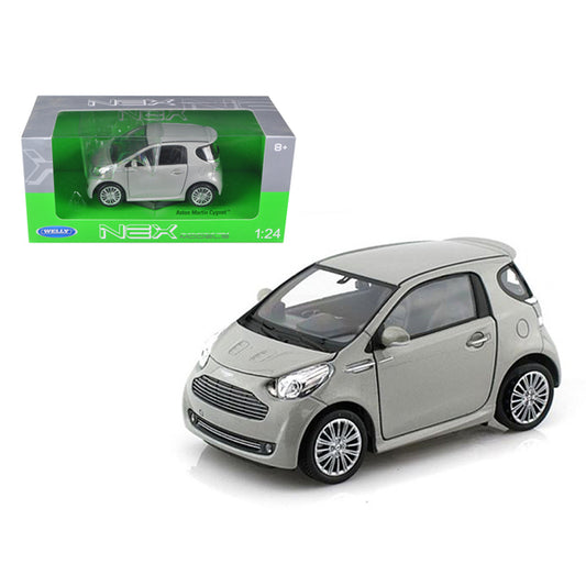 Aston Martin Cygnet Silver 1/24 Diecast Model Car by Welly