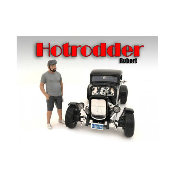 "Hotrodders" Robert Figure For 1:24 Scale Models by American Diorama