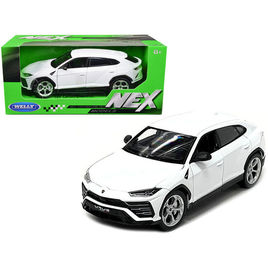 Lamborghini Urus White "NEX Models" 1/24 Diecast Model Car by Welly