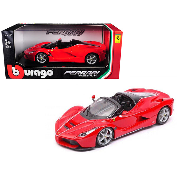 Ferrari LaFerrari F70 Aperta Red 1/24 Diecast Model Car by Bburago