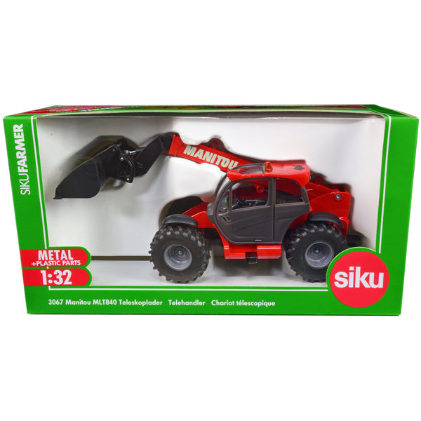 Manitou MLT840 Telescopic Handler Red 1/32 Diecast Model by Siku