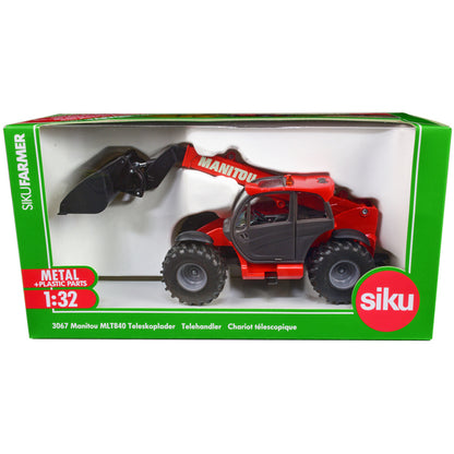 Manitou MLT840 Telescopic Handler Red 1/32 Diecast Model by Siku