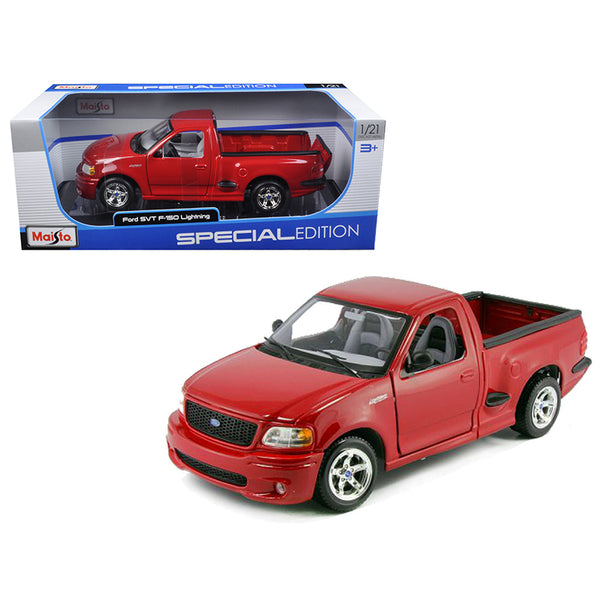 Ford SVT F-150 Lightning Pickup Truck Red 1/21 Diecast Model Car by Maisto