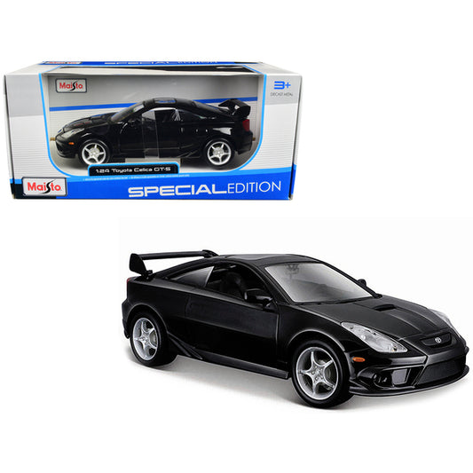 Toyota Celica GT-S Black "Special Edition" Series 1/24 Diecast Model Car by Maisto