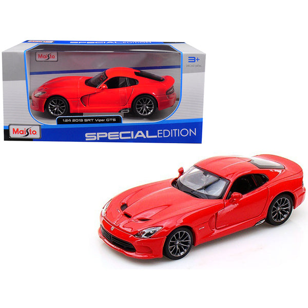 2013 Dodge Viper SRT GTS Red 1/24 Diecast Model Car by Maisto