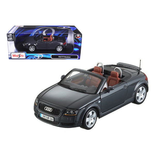 Audi TT Roadster Grey 1/18 Diecast Model Car by Maisto