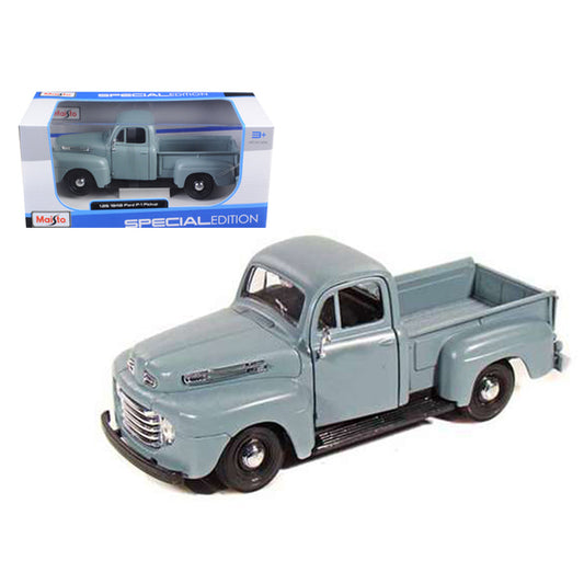 1948 Ford F-1 Pickup Truck Gray 1/25 Diecast Model by Maisto