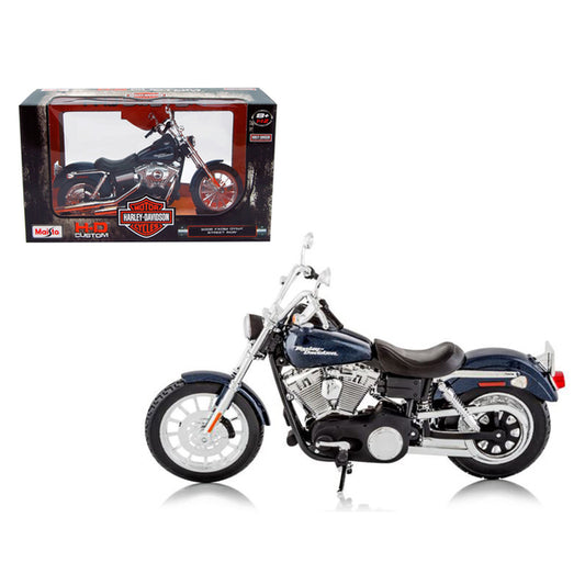 2006 Harley Davidson FXDBI Dyna Street Bob Bike Motorcycle Model 1/12 by Maisto