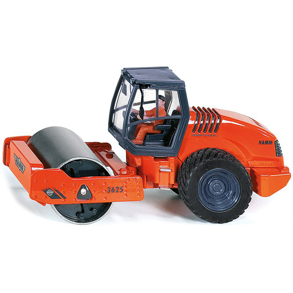 Hamm 3625 Compactor Orange 1/50 Diecast Model by Siku