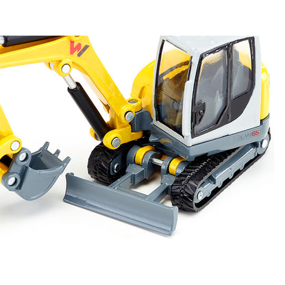 Wacker Neuson ET65 Track Excavator Yellow and Gray 1/50 Diecast Model by Siku