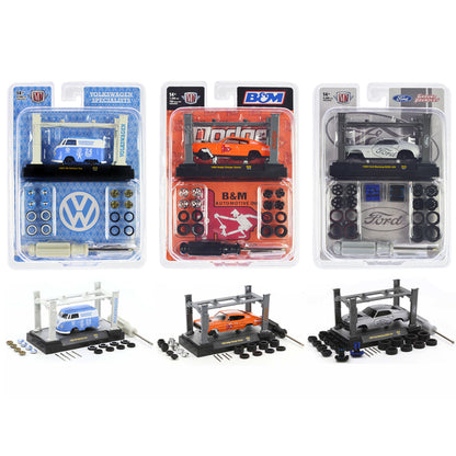 Model Kit 3 piece Car Set Release 59 Limited Edition to 8000 pieces Worldwide 1/64 Diecast Model Cars by M2 Machines