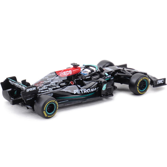 Mercedes-AMG F1 W12 E Performance #77 Valtteri Bottas "Petronas Formula One Team" Formula One F1 (2021) 1/43 Diecast Model Car by Bburago