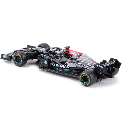 Mercedes-AMG F1 W12 E Performance #77 Valtteri Bottas "Petronas Formula One Team" Formula One F1 (2021) 1/43 Diecast Model Car by Bburago