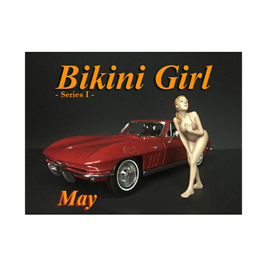 May Bikini Calendar Girl Figure for 1/18 Scale Models by American Diorama