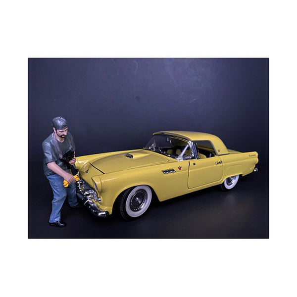 "Weekend Car Show" Figurine VII for 1/18 Scale Models by American Diorama