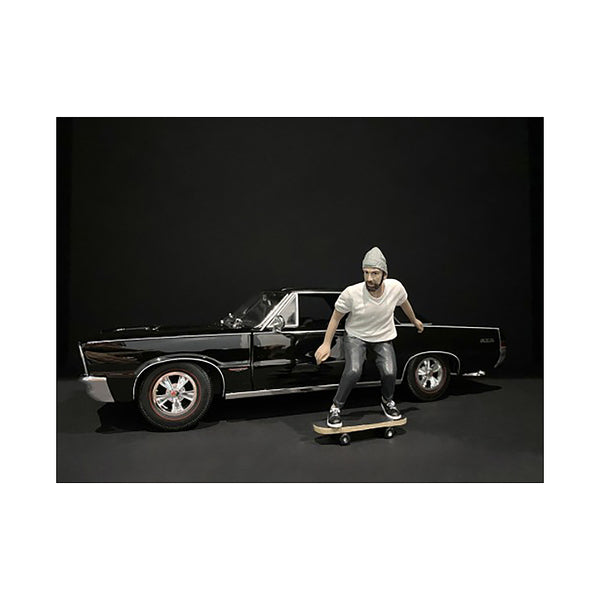 Skateboarder Figurine II for 1/24 Scale Models by American Diorama