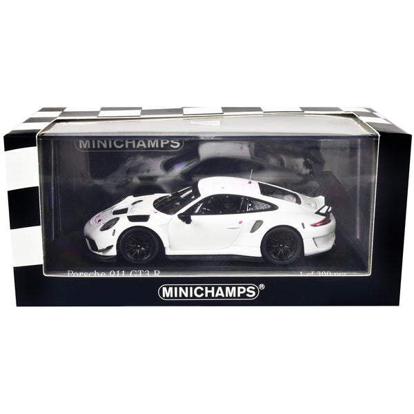 2019 Porsche 911 GT3 R (991.2) White Limited Edition to 300 pieces Worldwide 1/43 Diecast Model Car by Minichamps