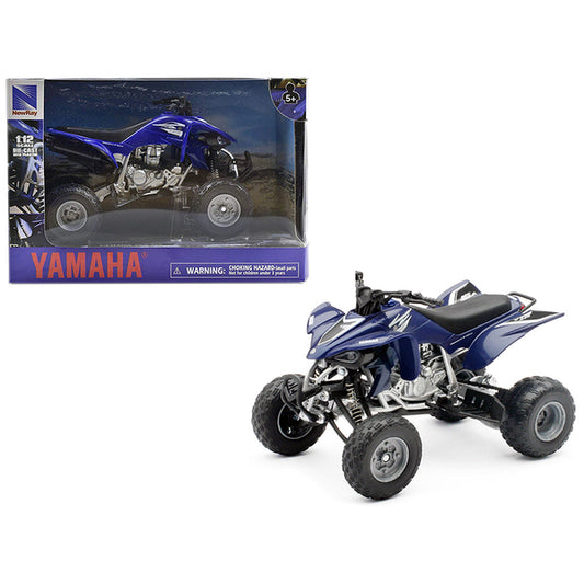 Yamaha YFZ 450 ATV Blue 1/12 Diecast Model by New Ray