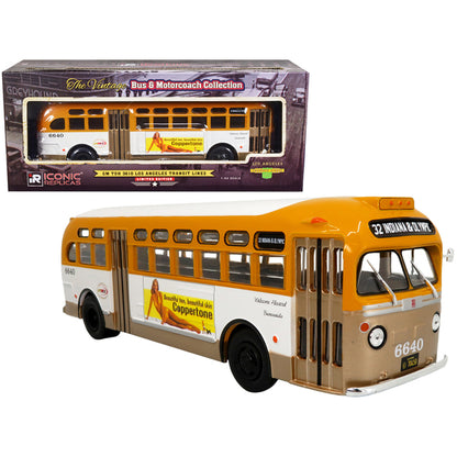 GM TDH 3610 Los Angeles Transit Lines Bus "Indiana & Olympic" "RTD Southern California Rapid Transit District" "Vintage Bus & Motorcoach Collection" 1/43 Diecast Model by Iconic Replicas