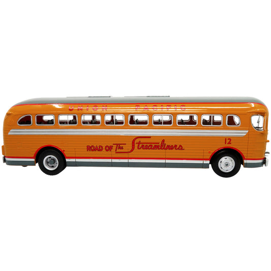 1948 GM PD-4151 Silversides Coach Bus "Union Pacific: Road of the Steamliners" "Vintage Bus & Motorcoach Collection" 1/43 Diecast Model by Iconic Replicas