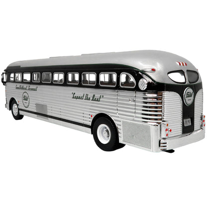 1948 GM PD-4151 Silversides Coach Bus "Southwest Transit: Expect the Best" "Vintage Bus & Motorcoach Collection" 1/43 Diecast Model by Iconic Replicas