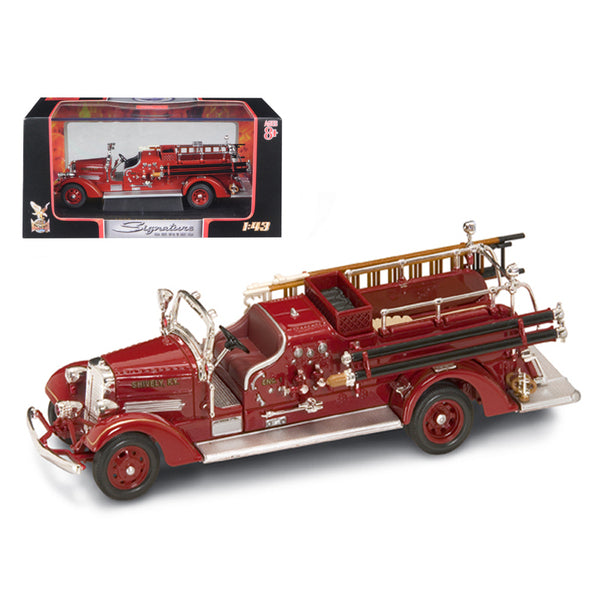 1938 Ahrens Fox VC Fire Engine Red 1/43 Diecast Model by Road Signature