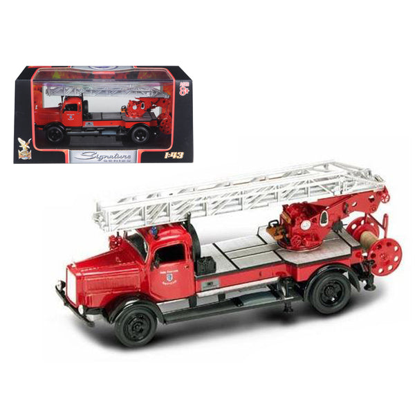 1944 Mercedes Typ L4500F Fire Engine Red 1/43 Diecast Model by Road Signature