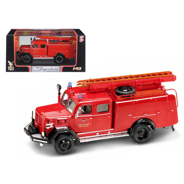 1964 Magirus Deutz 150 D 10 F TLF-16 Fire Engine 1/43 Diecast Car by Road Signature