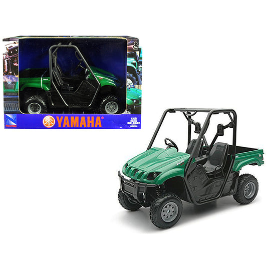 2008 Yamaha Rhino 700 F1 4x4 Off Road ATV Green 1/12 Diecast Model by New Ray