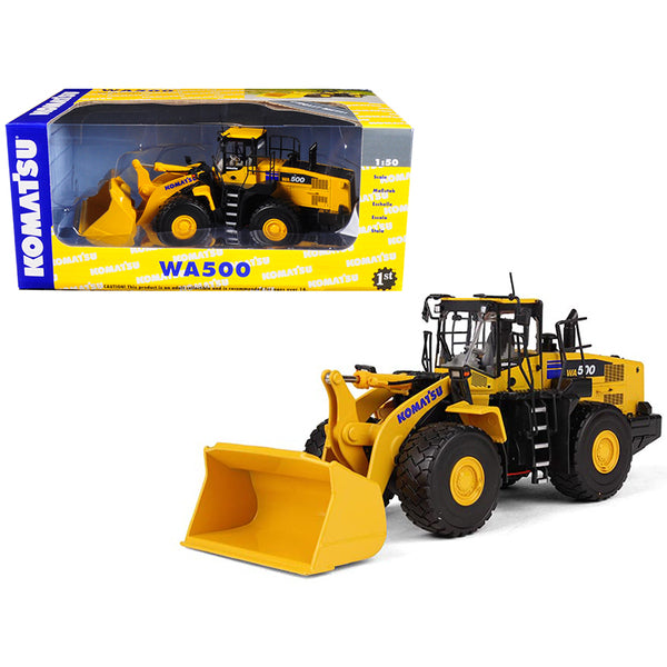 Komatsu WA500-7 Wheel Loader 1/50 Diecast Model by First Gear