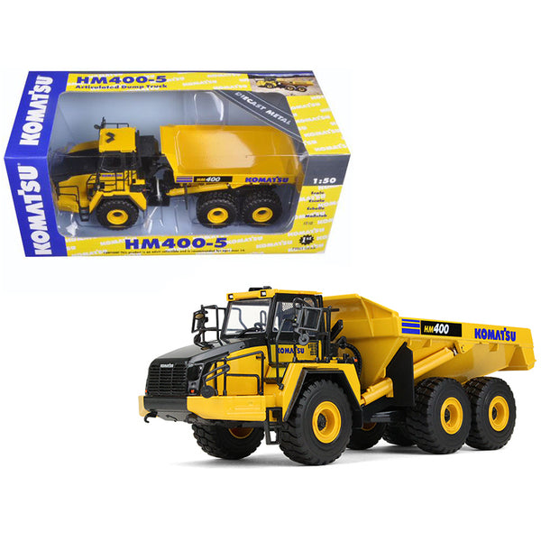 Komatsu HM400-5 Articulated Dump Truck 1/50 Diecast Model by First Gear