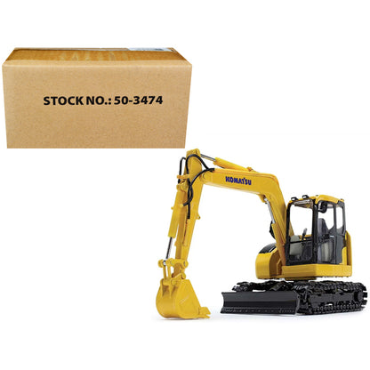 Komatsu PC78US-11 Excavator Yellow 1/50 Diecast Model by DCP/First Gear