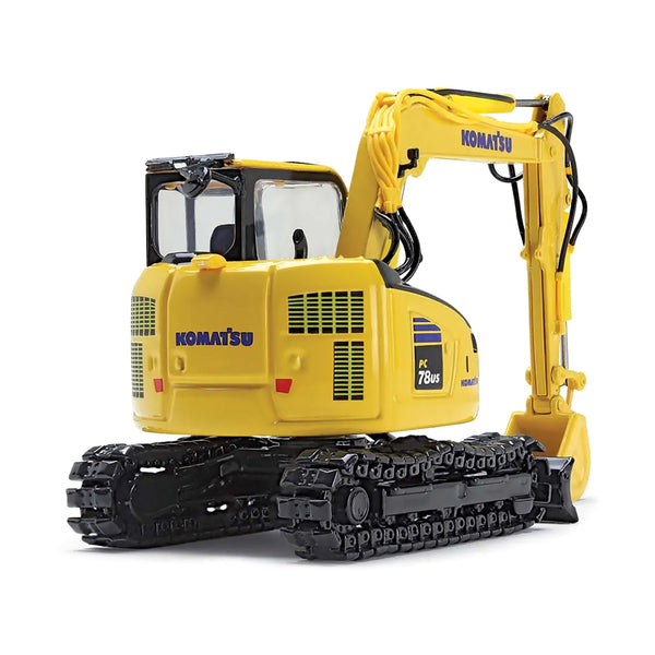 Komatsu PC78US-11 Excavator Yellow 1/50 Diecast Model by DCP/First Gear