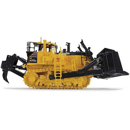 Komatsu D475A-8 Dozer with Ripper Yellow 1/50 Diecast Model by First Gear