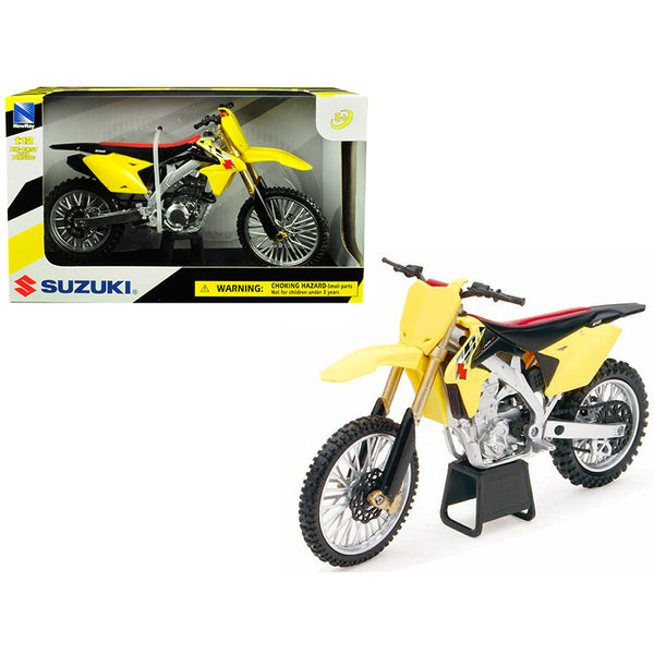 Suzuki RM-Z450 Yellow 1/12 Motorcycle Model by New Ray