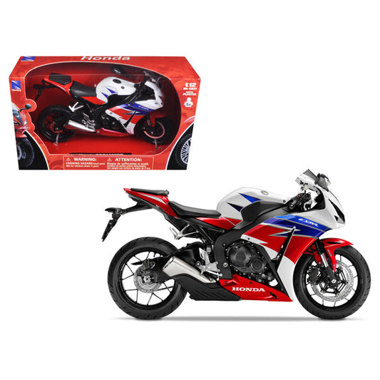 2016 Honda CBR100RR Red/White/Blue/Black Motorcycle Model 1/12 by New Ray