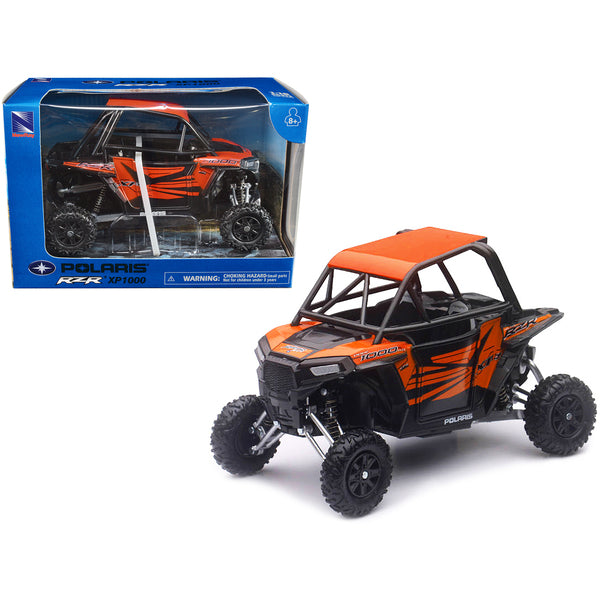 Polaris RZR XP1000 ATV Orange 1/18 Model by New Ray