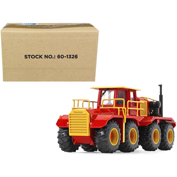 Versatile "Big Roy" 1080 Tractor (Restoration Version) Red and Yellow 1/64 Diecast Model by First Gear