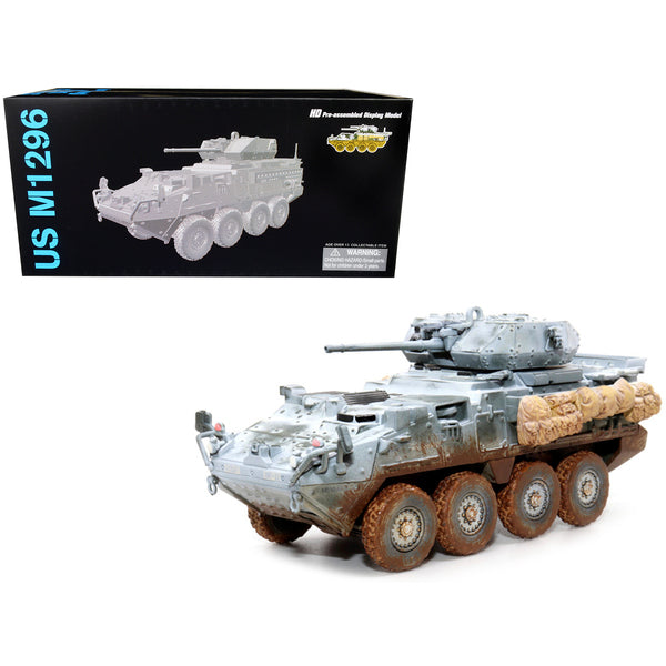 United States M1296 Stryker ICV (Infantry Carrier Vehicle) Dragoon Olive Drab (Snowy Version) "2nd Cav. Germany" (2020) "NEO Dragon Armor" Series 1/72 Plastic Model by Dragon Models