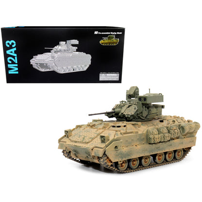 United States M2A3 Bradley IFV (Infantry Fighting Vehicle) Olive Drab (Dusty Version) "NEO Dragon Armor" Series 1/72 Plastic Model by Dragon Models