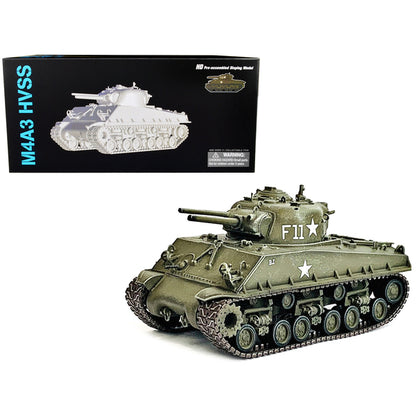 United States M4A3 HVSS POA-CWS-H5 Flamethrower Tank Olive Drab F11 "Korea" (1951) "NEO Dragon Armor" Series 1/72 Plastic Model by Dragon Models