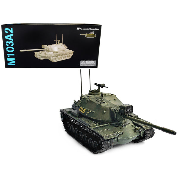 United States M103A2 Heavy Tank D12 Olive Drab "NEO Dragon Armor" Series 1/72 Plastic Model by Dragon Models