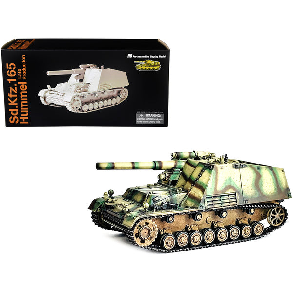 German Sd.Kfz.165 Hummel Self-Propelled Gun #313 "Late Production German Army" "NEO Dragon Armor" Series 1/72 Plastic Model by Dragon Models