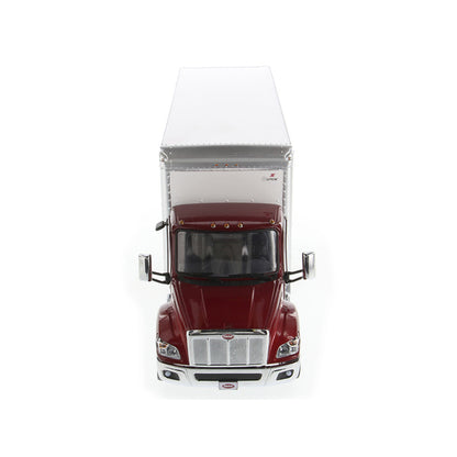 Peterbilt 536 Truck with Supreme Signature Van Body Red Metallic "Transport Series" 1/32 Diecast Model by Diecast Masters